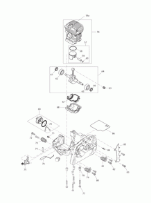 Page 2 Diagram and Parts List for EA3201S40B Type 1 Makita Saw