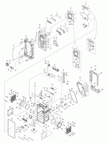 Part Location Diagram of SE00000179 Makita Handle, Lxrm03b