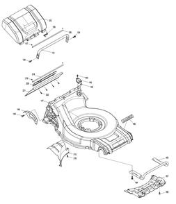 Diagram 3 Diagram and Parts List for XML09PT1  Makita Lawn Mower