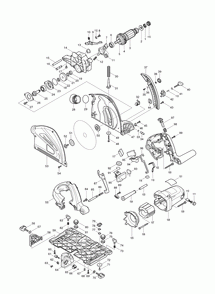 Part Location Diagram of P-80013 Makita Vacuum Hose Adapter