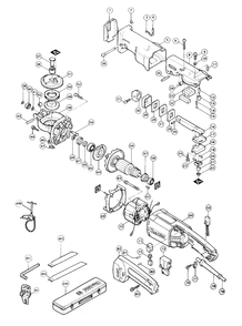 Part Location Diagram of 212065-2 Makita N. Bearing 1012