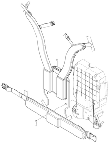 Fig-1 Diagram and Parts List for XCV17PG  Makita Dust Collector