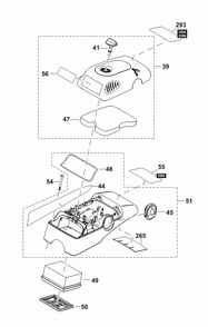 Page 1 Diagram and Parts List for DPC8131  Makita Saw