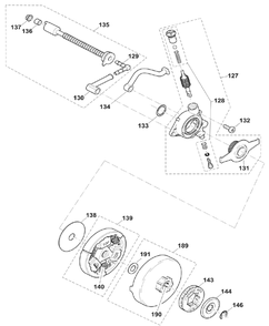 Diagram 5 Diagram and Parts List for EA7900PRZ1  Makita Chainsaw