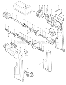 Part Location Diagram of 265998-0 Makita Countersunk Screw M5x21