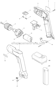 Part Location Diagram of 231433-0 Makita Compression Spring 4