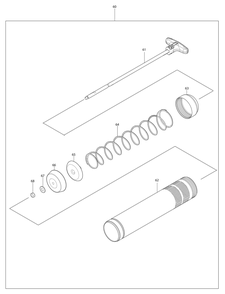 Fig-1 Diagram and Parts List for XPG01Z  Makita Miscellaneous