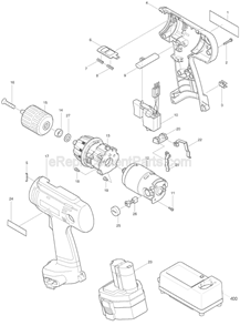 Part Location Diagram of 253354-6 Makita Thin Washer