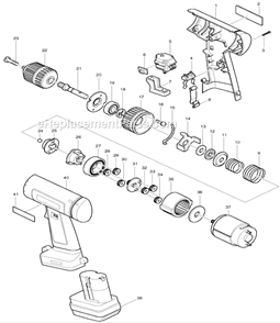 Part Location Diagram of 153228-0 Makita Spur Gear 9