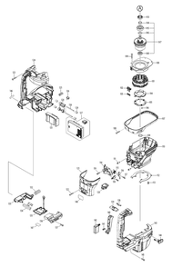 Part Location Diagram of 232650-5 Makita Compression Spring 13