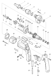 Part Location Diagram of 682566-8 Makita Cord Guard 10
