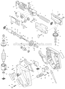 Part Location Diagram of 421617-0 Makita Cap