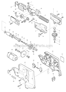 Part Location Diagram of 152676-0 Makita Stopper Base
