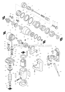 Part Location Diagram of 233098-4 Makita Compression Spring 4