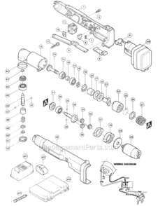 Page A Diagram and Parts List for 6940DWA  Makita Impact Driver