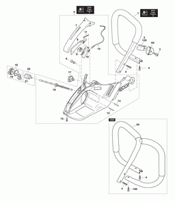Part Location Diagram of 038-117-042 Makita Bowden Cable