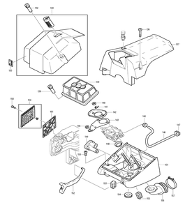 Page 4 Diagram and Parts List for DCS9000  Makita Saw