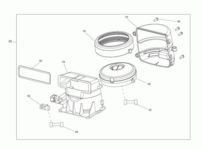 Part Location Diagram of SH00000164 Makita Cup Sensor Cable, Drc200