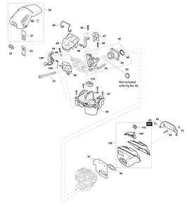 Diagram 2 Diagram and Parts List for EA5000PREL  Makita Chainsaw