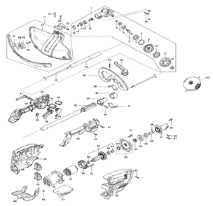 Part Location Diagram of 457267-5 Makita Loop Handle