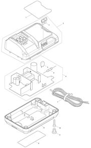 Diagram Diagram and Parts List for DC10WD  Makita Charger