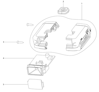 Diagram Diagram and Parts List for ML103  Makita Worklight & Flashlight