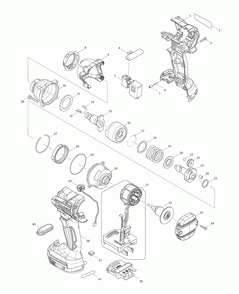 Part Location Diagram of 144217-6 Makita Switch Plate Cpl., Xwt11