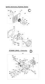 Part Location Diagram of M4007A012 Jet LARGE THRUST WASHER FOR M350