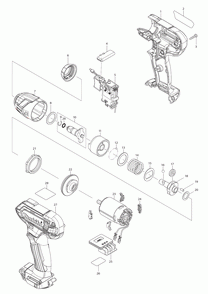 Part Location Diagram of 817D86-9 Makita Caution Label