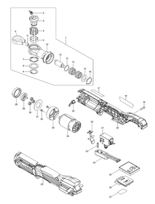 Fig-0 Diagram and Parts List for WR100DWY  Makita Wrench
