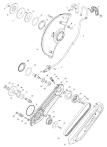 Fig-0 Diagram and Parts List for GEC01Z  Makita Concrete Saw