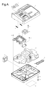 Part Location Diagram of 8013D8-1 Makita Caution Label