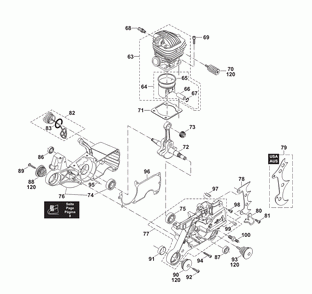 Page 2 Diagram and Parts List for DCS7300  Makita Saw