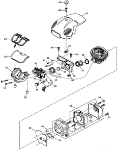 Part Location Diagram of 424618-7 Makita PLUG, DOLMAR, PS-35