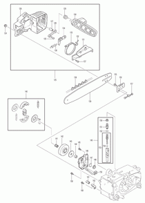 Page 2 Diagram and Parts List for PS-3300-TH  Makita Saw
