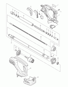 Page 1 Diagram and Parts List for XRV02T  Makita Trimmer