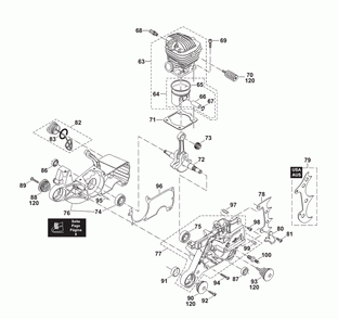 Page 2 Diagram and Parts List for DCS6420  Makita Saw