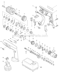Part Location Diagram of 233056-0 Makita Compression Spring 23