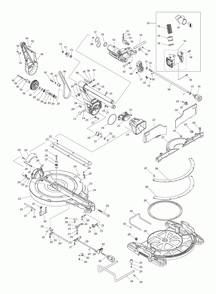 Part Location Diagram of 144913-6 Makita Front Arm Cpl., Ls1219l