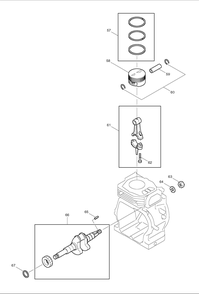 Page 2 Diagram and Parts List for EW210TR  Makita Water Pump