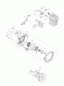 Page 3 Diagram and Parts List for EA3201S40B Type 1 Makita Saw