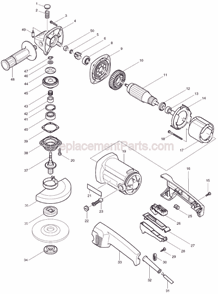 Part Location Diagram of 416449-8 Makita Pin Cap