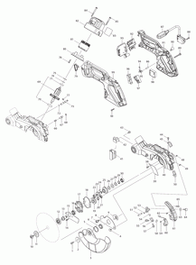 Page 2 Diagram and Parts List for XSL05Z  Makita Saw
