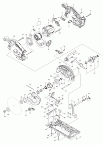 Page 1 Diagram and Parts List for XSH03T  Makita Screwdriver