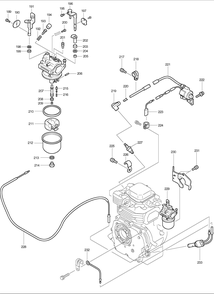Page 3 Diagram and Parts List for G2410R  Makita Generator