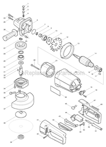 Part Location Diagram of 213515-0 Makita O Ring 36