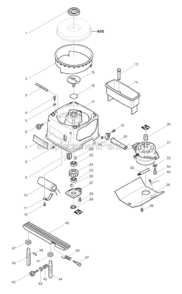 Part Location Diagram of 213504-5 Makita O Ring 40