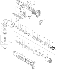 Diagram Diagram and Parts List for LT02  Makita Impact Driver