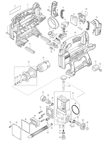 Fig-0 Diagram and Parts List for XPG01Z  Makita Miscellaneous