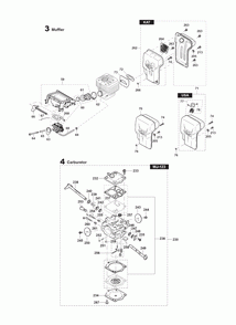 Page 1 Diagram and Parts List for DPC8132  Makita Saw